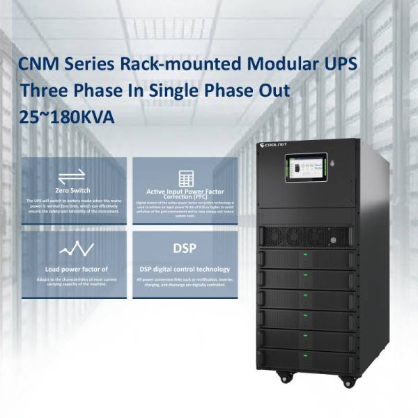 240VDC Modular UPS with Component-Level Protection and High Power Density for Reliable Power Backup