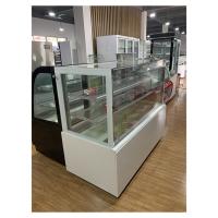 Tienda de pasteles de vidrio transparente de múltiples capas utiliza almacenamiento pantalla de pastel pantalla congelador