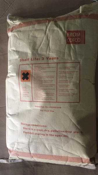 White 40mesh Organic Citric Acid Powder ISO14001 Certification