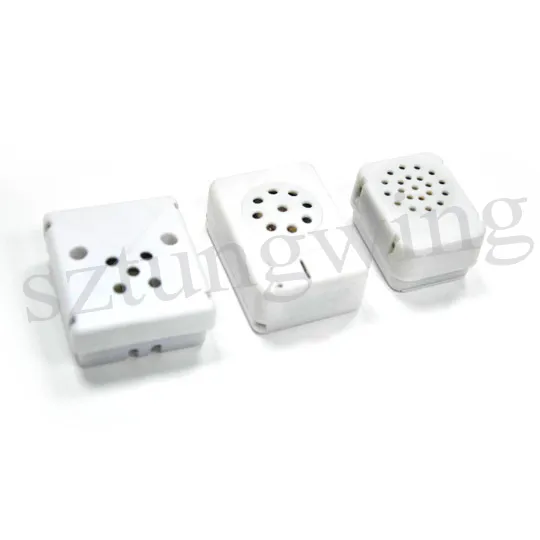 ABS Plastic Push Sound Module with Customized Sound and 50*43*22.5mm Size for Plush Toys