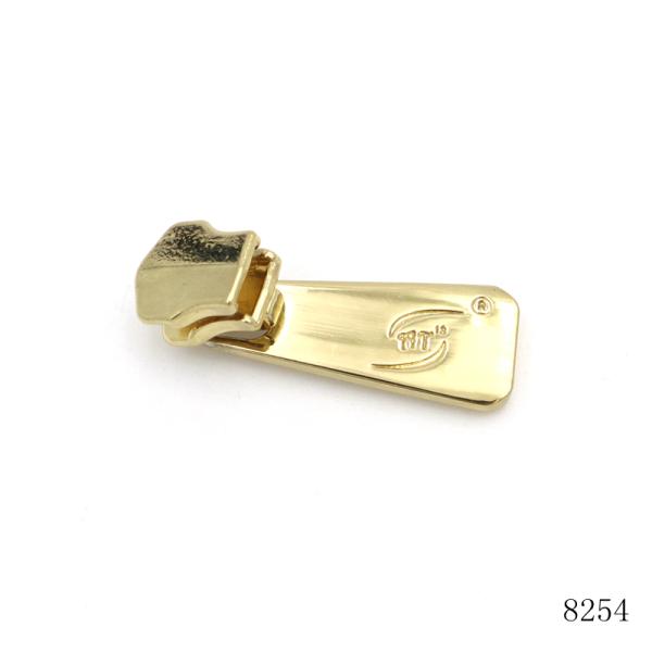 Matte Gold Zipper Puller Corrosion Resistant Zipper Slider Puller Anti Fade