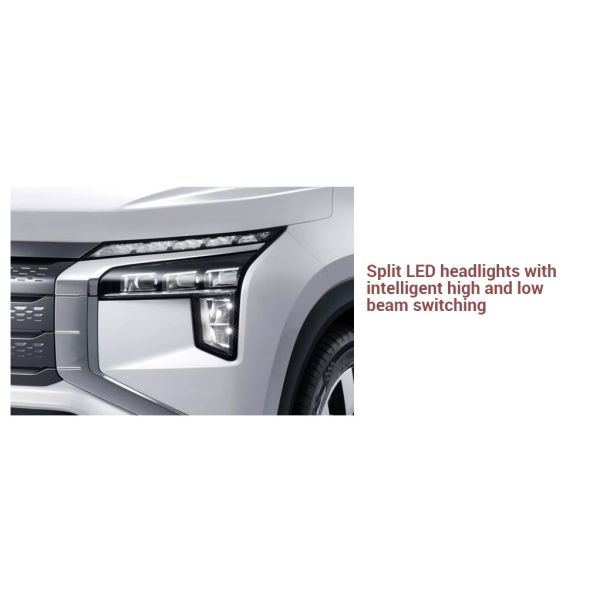 520km Range Mitsubishi AIRTREK Chinese Electric Car 4 Four Wheel Car Vehicle Length x width x height mm 4630*1920*1728