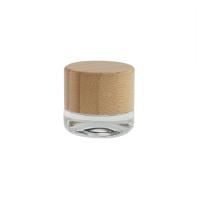Bouchon à vis à huile essentielle Dab Jar Resistant aux enfants Bouchon de bambou Jar 3ml 5ml
