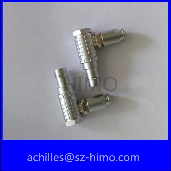 FHG.0B.303.CLad 3 pin B series lemo elbow plug connector