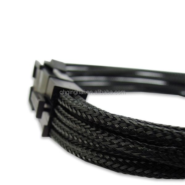 Sleeved Male to Female 8 Pin PCIE Extention Cable