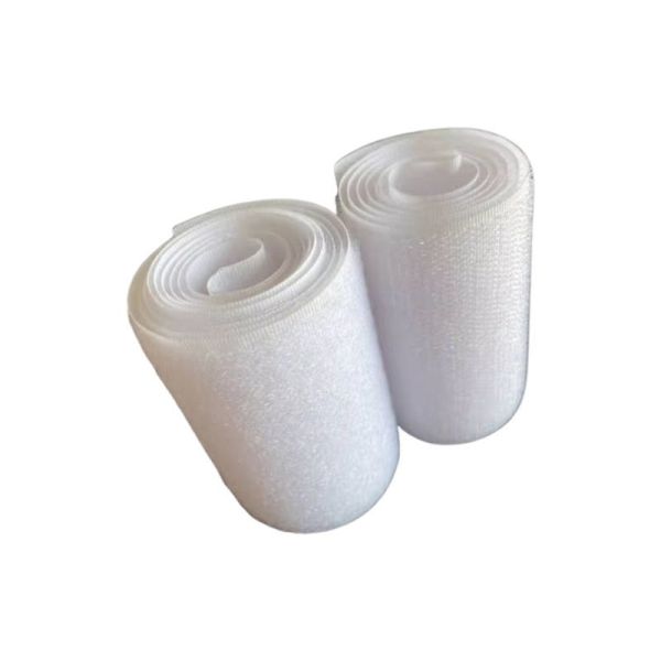 50mm White Hook and Loop Tape – Wholesale Industrial & Office Nylon Tape