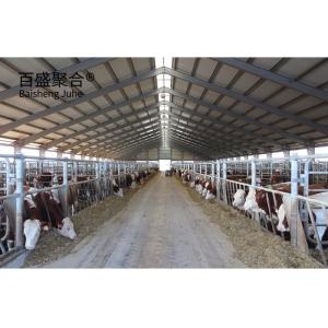 Instalação fácil Gabinete de vacas pré-fabricado com cores personalizadas e