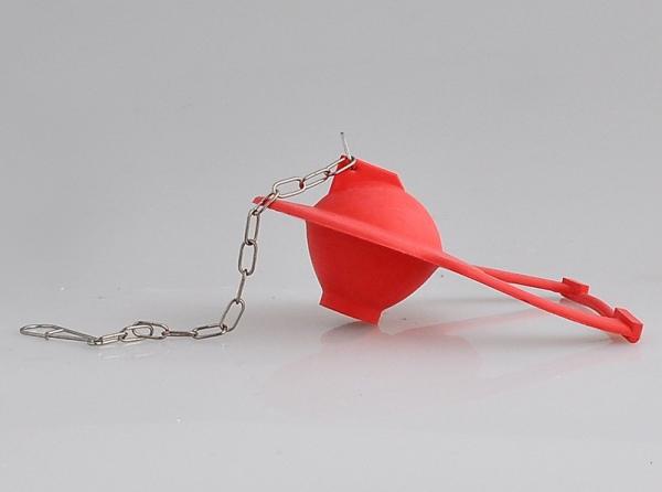 Custom ABS Water Saving Toilet Tank Flapper Long Life For Water Tank Fittings