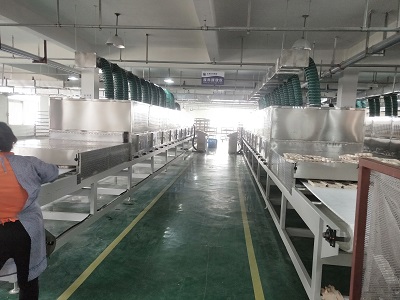 9-Stage Water-reducing Rate 95% Microwave Vacuum Dryer For Pulp Moding Box,Industrial Packing