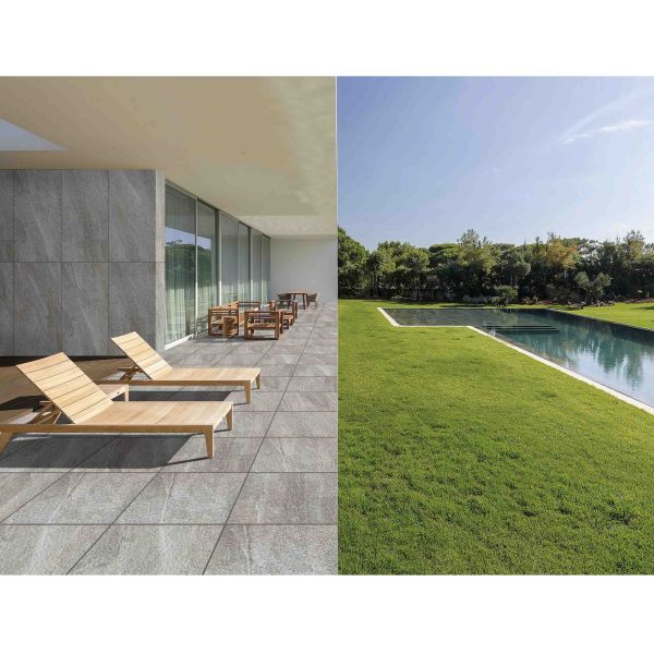 Tejas de porcelana antideslizante de 20 mm para suelos exteriores 300x600 mm