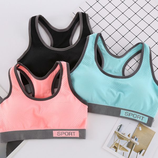 Solid Women High Impact Sports Bra Antishock Quick drying Short