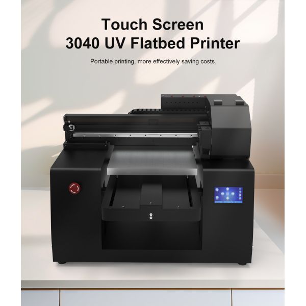 KECAI A3 Inkjet Printer 3040 Digital Printer Case Cell Phone Metal Board Ceramic Printing Shop Machine Flatbed UV Printer