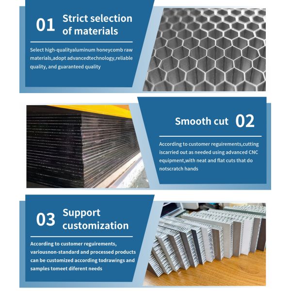 Impact Resistance Stainless Steel Honeycomb Core Customization For Building Envelopes