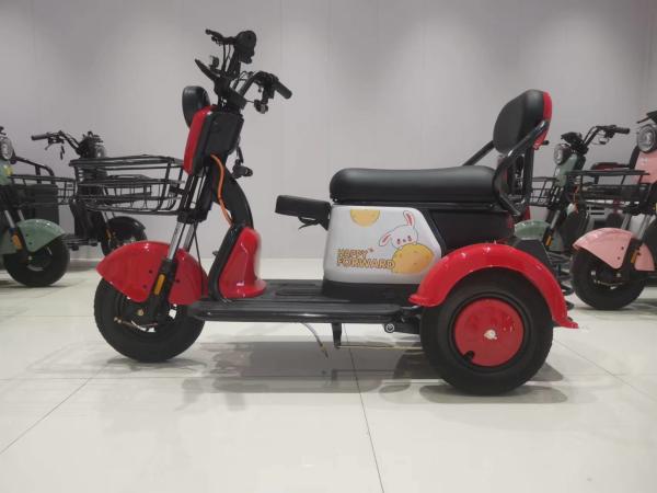 Flexible Leisure Electric Tricycle For Adults Motorized 500w