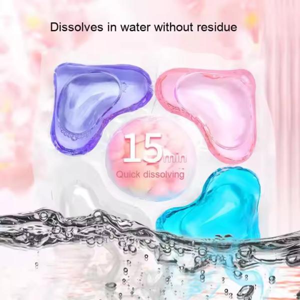 Fragrant Fruity 5 In 1 Laundry Pods 9g Luxury Laundry Pods OEM ODM