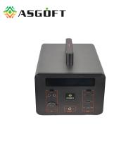 220V Outdoor Battery Portable Power Station 1000w Solar Generator 12V 5A