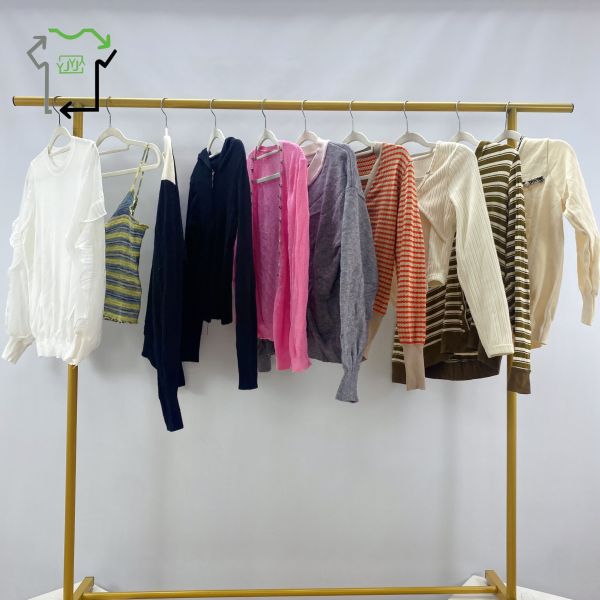 Used Ladies Summer Top Clothes Bales Second Hand Knitted Vest for Women