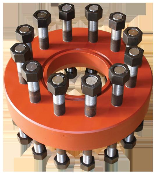 Theaded Oilfield Wellhead Equipment Double Studded Adapter Flange DSA