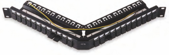 24 Ports Blank Patch Panel 1U Rackmount Shielded for Data Center Rack Accessories