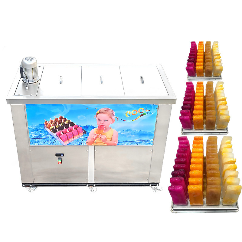 Popsicle Maker Commercial Ce Approved Automatic With Mould Popsicle Making Machine