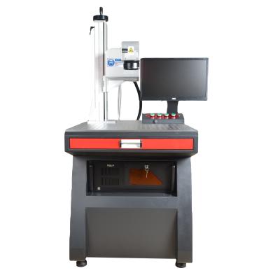 3w 5w 10w UV Laser Marking Machine / Glass Laser Marking Machine 100*100mm