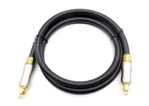 3FT Multimode Fiber Audio Cable Male To Male Customized Length Color Toslink Core