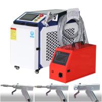Le plus bon marché 4 en 1 soudeur laser à fibres multifonctions machine de soudage laser portative 1500w pour le métal