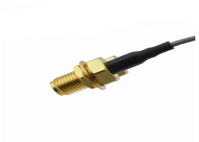Nickel / Gold RG Series RF Cable Assemblies SMA To UFL Connector Available