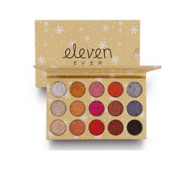 Палитра теней для век 15 цветов магнитная пустая с зеркалом C1S C2S