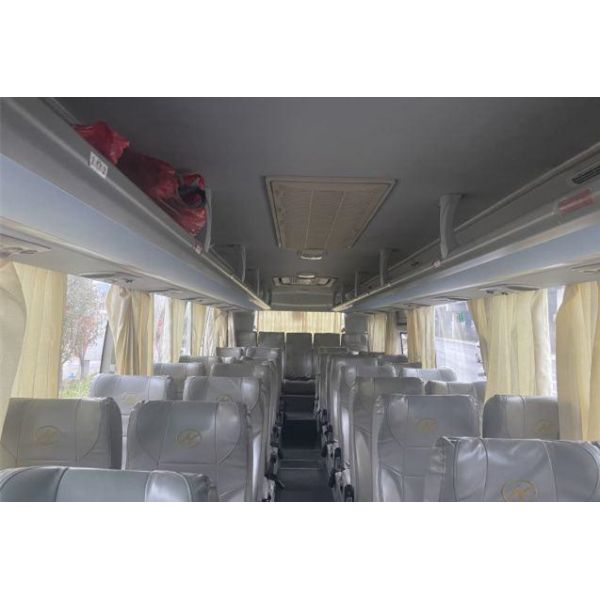 220Hp 39 Seats Used Higer Bus 2016 Year 2nd Hand Coach Bus With Euro IV Diesel And AC