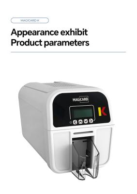 Бренд Гарантийный принтер Карты Идентификации Карта Печатная машина 4,75 кг / 10,47 фунтов Вес