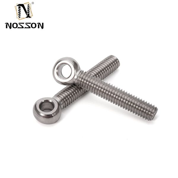 INCH Measurement System Stainless Steel DIN 444 Eye Bolt with Galvanized Finish Corrosion Resistant