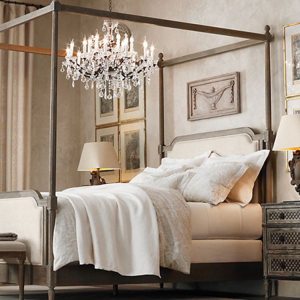 Vintage Black iron dining room Living room Chandelier (WH-WI-01)