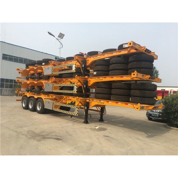 JOST Посадочная машина Скелетный контейнер полуприцеп с камерой 4/6/8 комплектов T30/30