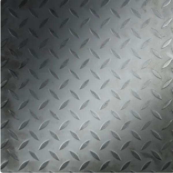 5mm Stainless Steel Checkered Plate Custom Cut Tread 201 202 302 304 304L 316 316L 430