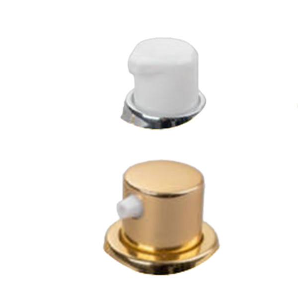 Tête de pompe composite en aluminium-plastique certification REACH 20/410 OEM Tête de pompe en lotion en aluminium