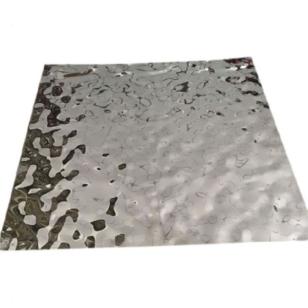 Wall Pannel Application 201 304 316L 430 Stainless Steel Water Ripple Pattern Sheets