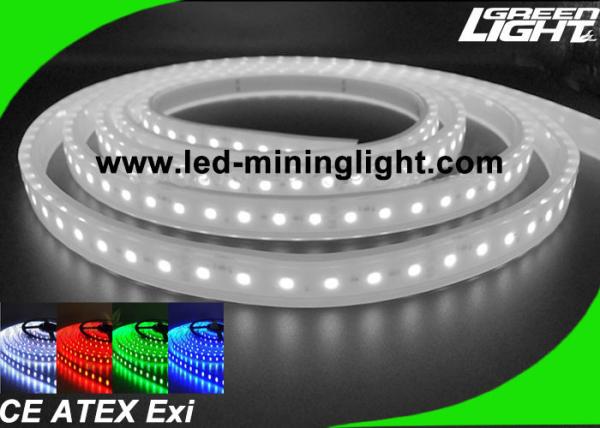 Medidores impermeável conduzido exterior das luzes de tira de SMD5050 24V 5 pelo carretel