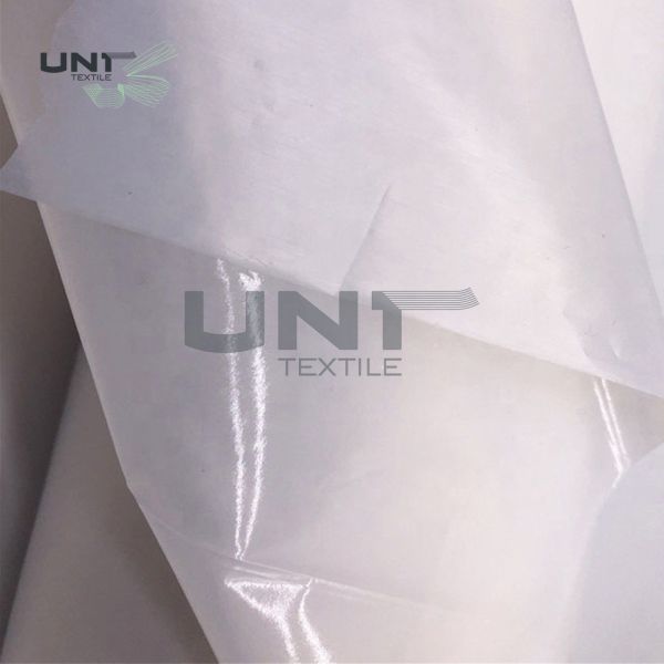 White Garment Adhesive Hot Melt Fusible Film 150cm Width