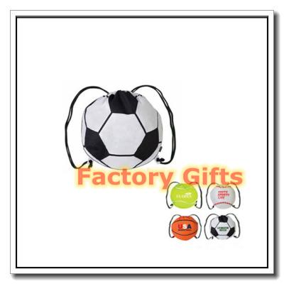 Sacs de sport en nylon en forme de football pour la promotion