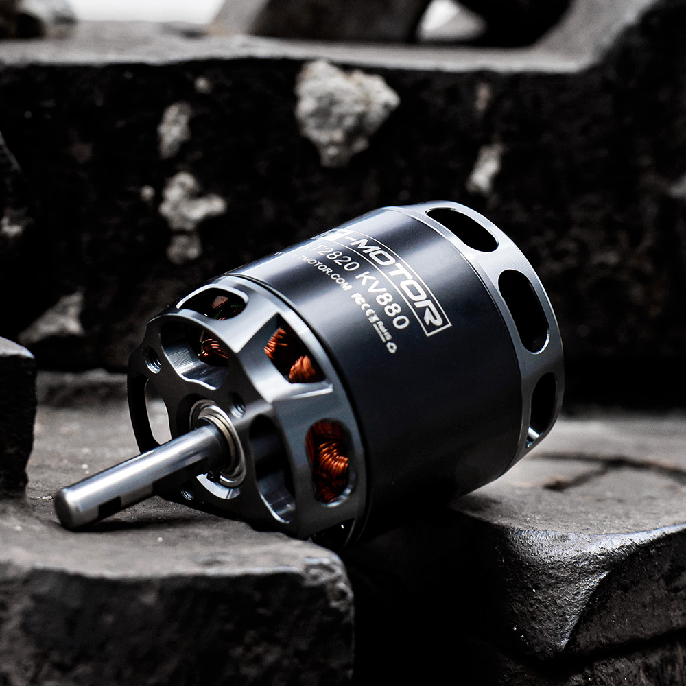 T-MOTOR AT2820 Long Shaft 880KV 1050 1250 3-4S Brushless Motor for Fixed Wing Uav