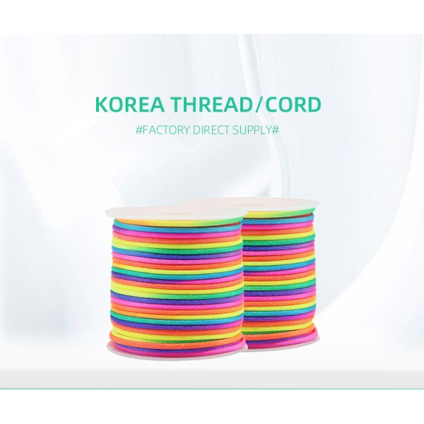 50 г шелковой нитки для ювелирных изделий 1 мм нейлоновый материал плетеный браслет аксессуары