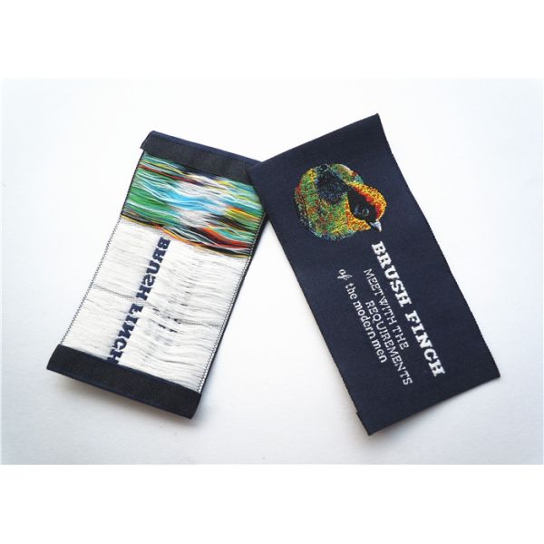 Ткань одежды высокой ранга персонализированная сплетенная бирками относящая к окружающей среде