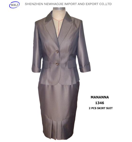elegant skirt suits（2pcs） office suits for women
