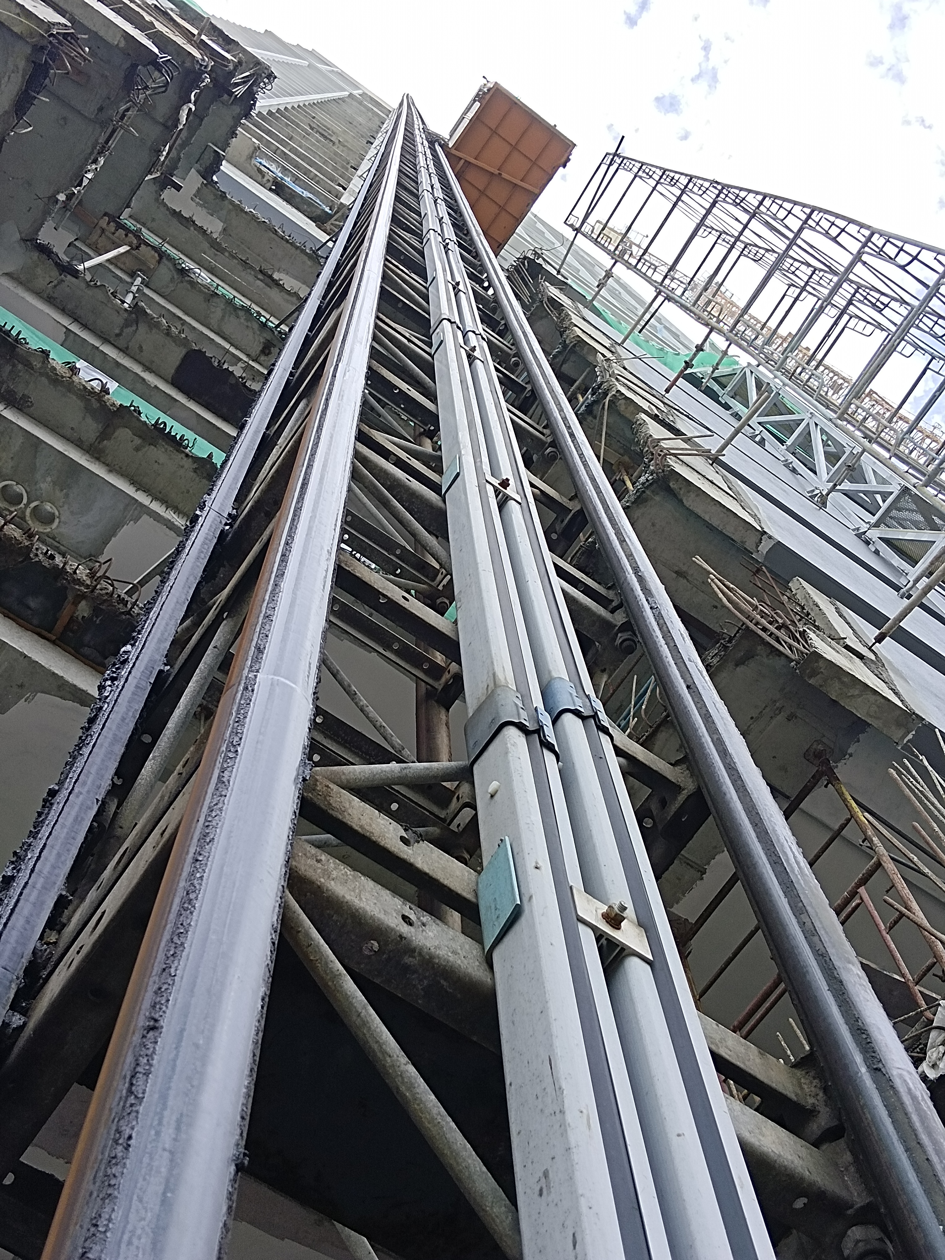 Incoming Cable Copper Core 16mm² Crane Power Slide Wire 5P Number of Poles Optimized Below 2000 Meters Altitude for Crane Operations