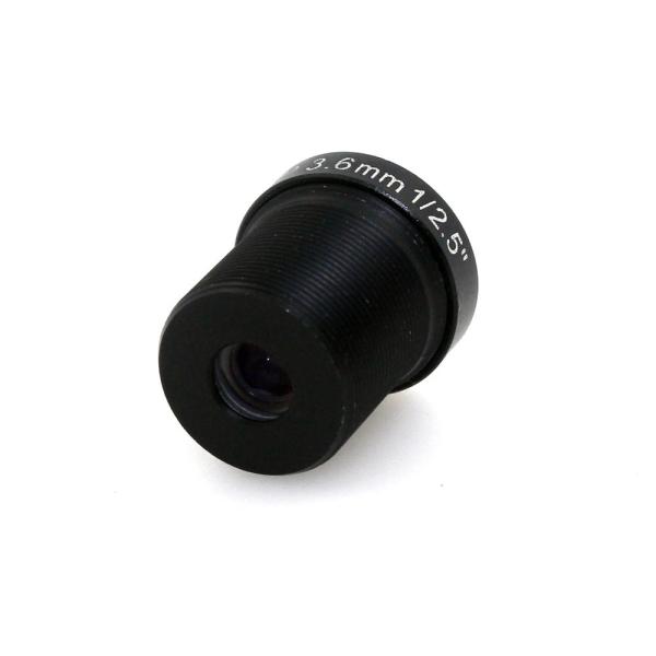 HD 1/2.5 3mp 3.6mm 128 Degrees M12 CCTV Lens