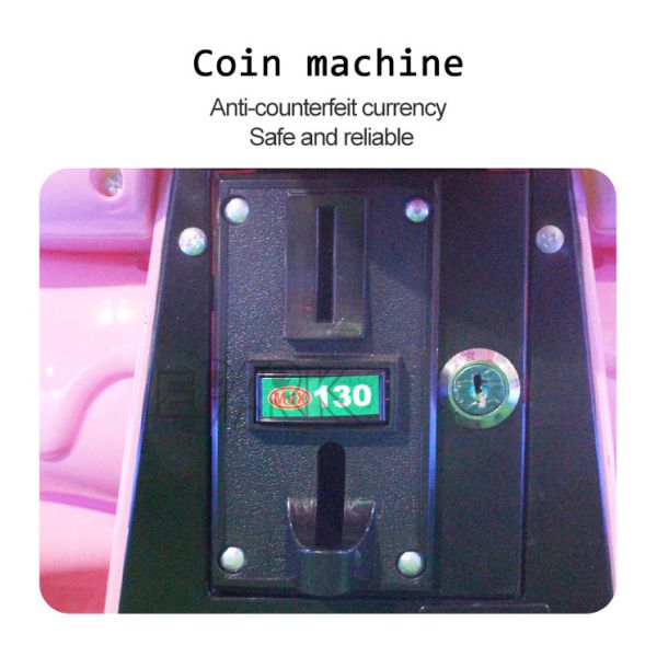 Kiddie Rides Dream Candy Led Light Electric Car Machine Coin Operated