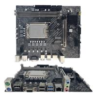 PCWINMAX H610 LGA 1700 Socket DDR5 con ranuras M.2 únicas Micro ATX PCIe 4.0 placa base para juegos