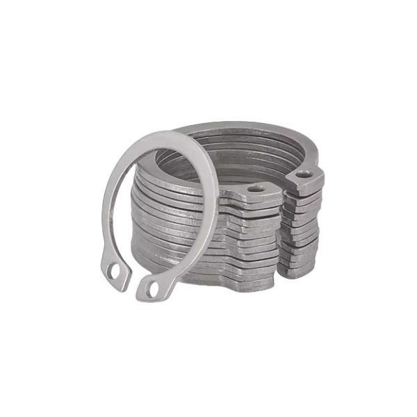 Wedge Style Stainless Steel Washer Retail Industry Application Circlip Din 472 External Retaining Spring Ring