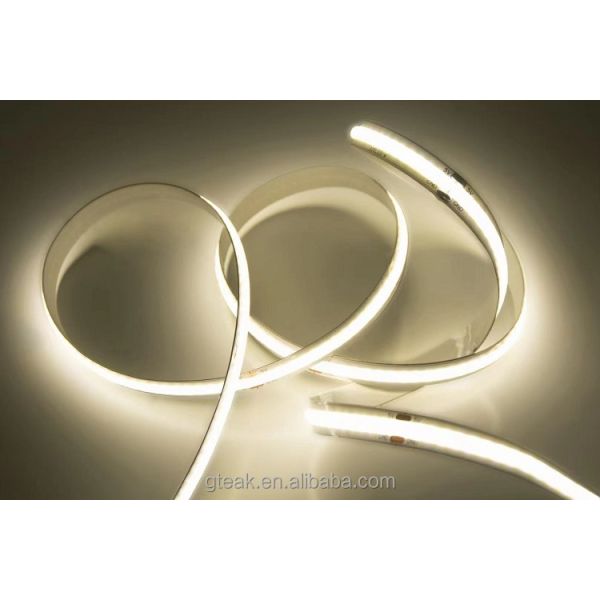 Decorative Background indoor flexible led strip Light rgb white warm blue color 5V 12v 24V  5M  Luminous cob led strip light